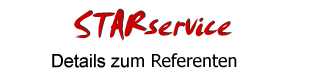 STARservice - Details zum Referenten